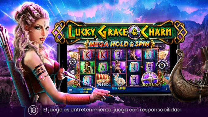 Lucky Grace Charm Hold and Spin