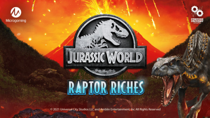 Jurassic World Raptor Riches slot