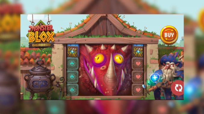 Monster Blox Gigablox slot game