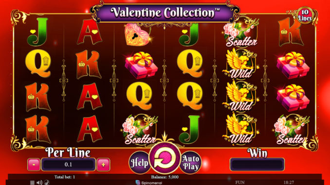 Valentine Collection slot game