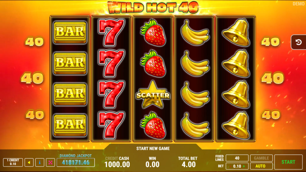 Wild Hot 40 Slot Game