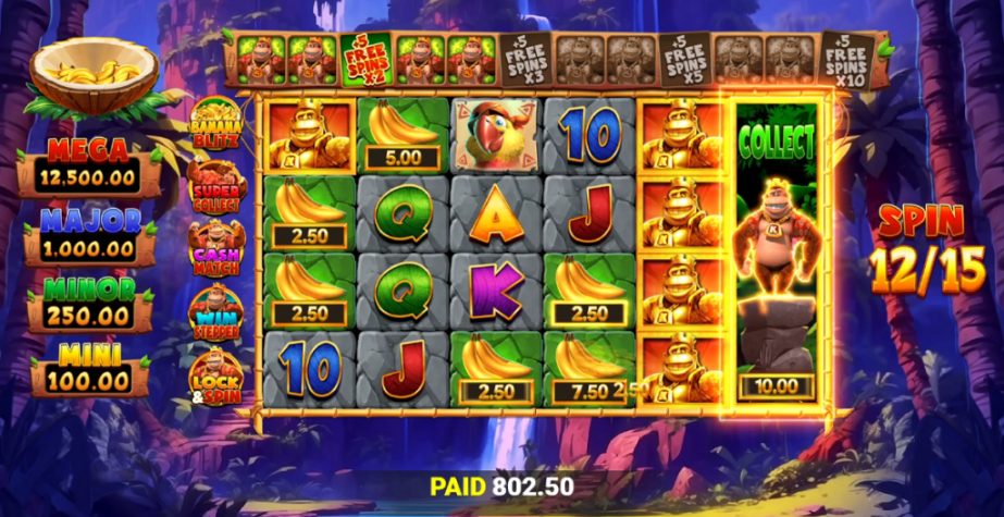 King Kong Cash: Even Bigger Bananas 2 Slot