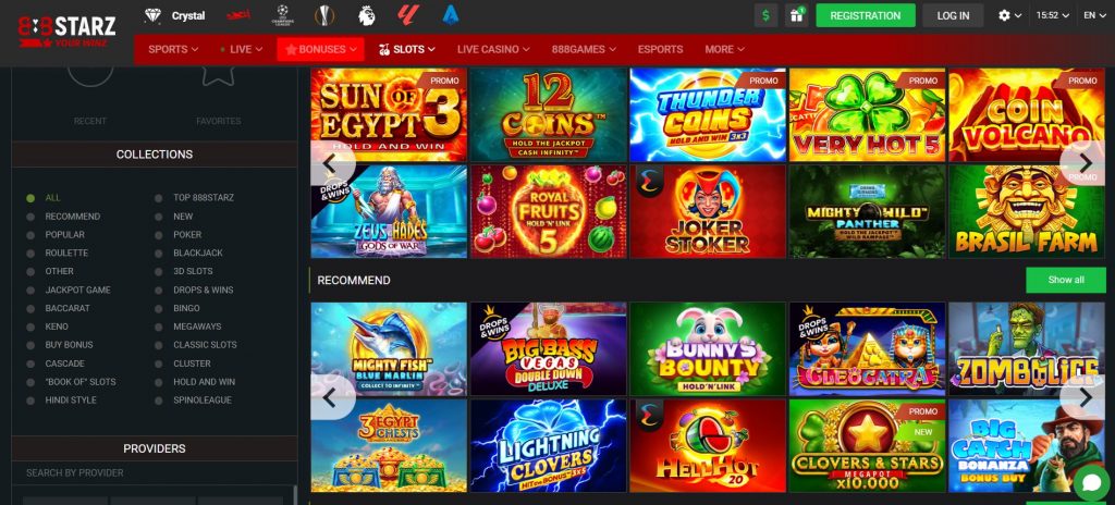 888starz Kenya slot games