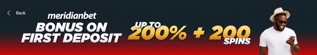 Meridianbet Kenya Welcome Bonus