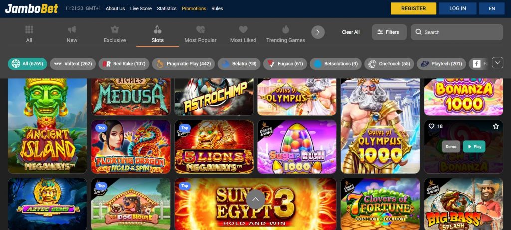 JamboBet Kenya Slot Games